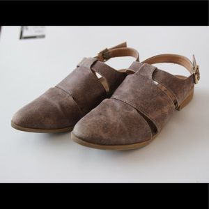 Qupid Sandal Women’s brown leather